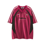 Retro sports short sleeves