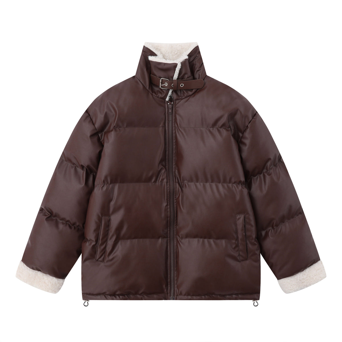 Retro simple versatile cotton jacket