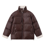 Retro simple versatile cotton jacket