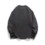 Washed Crew Neck Sweatshirt