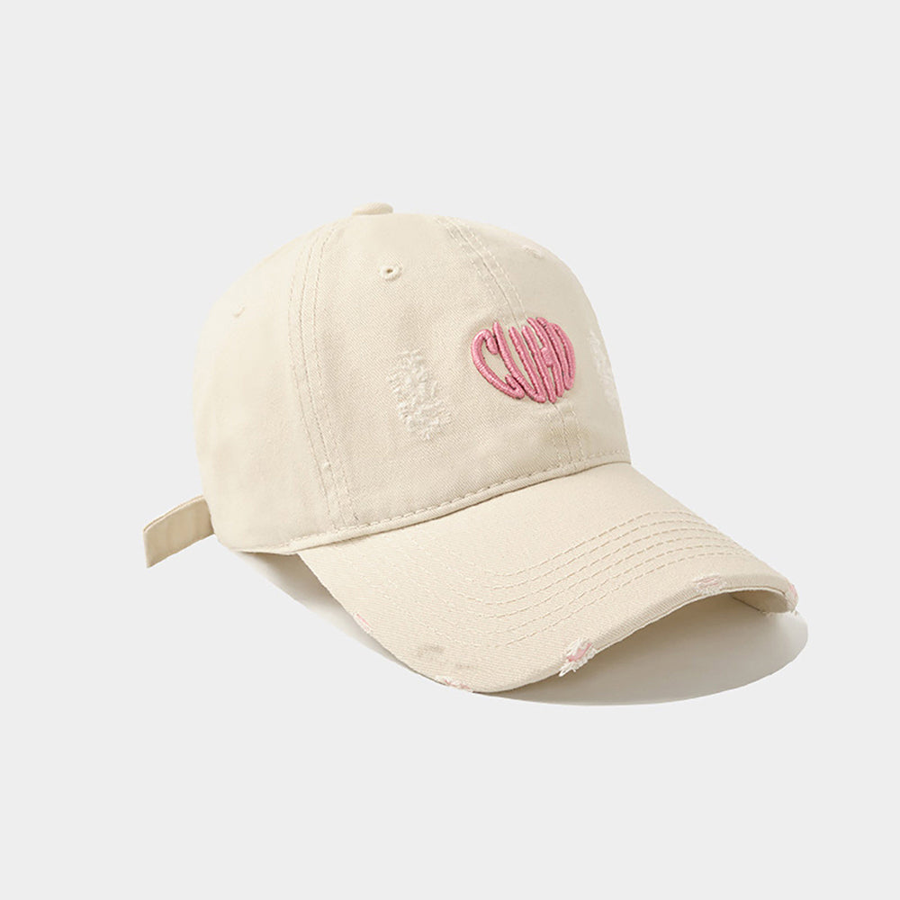 Washed Denim Baseball Cap