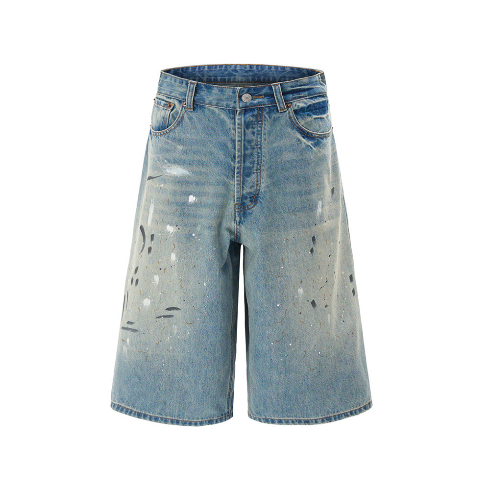 做舊水洗牛仔褲