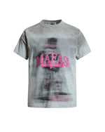 レトロスタイルのゆったりとした半袖トップス(レディース)