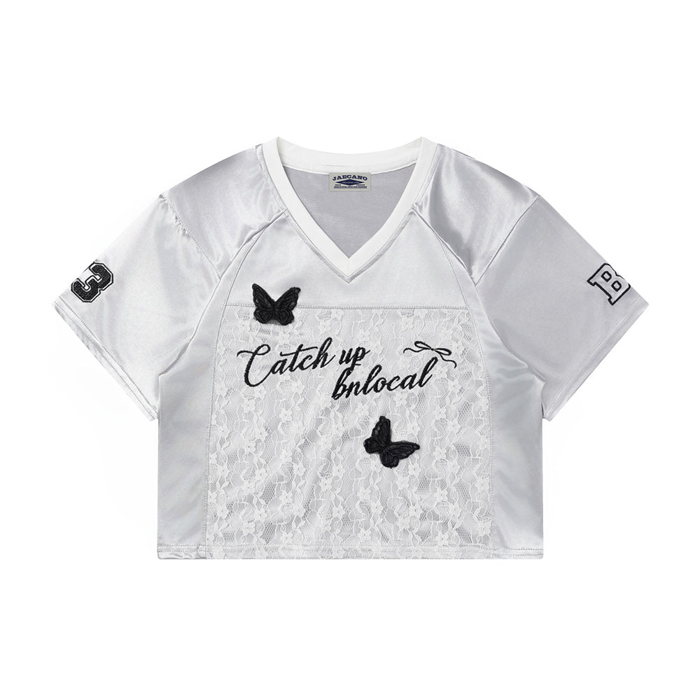 Simple design short sleeves