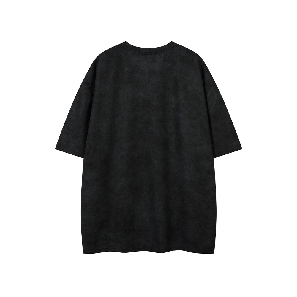 레트로 프린트 반소매