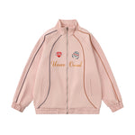 Vintage patchwork embroidered jacket