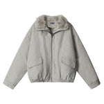 Thickened warm cotton-padded clothes