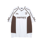 아메리칸 레트로 패치워크 반소매