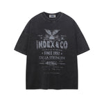 워시드 디스트레스드 반팔