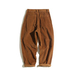 Corduroy casual trousers