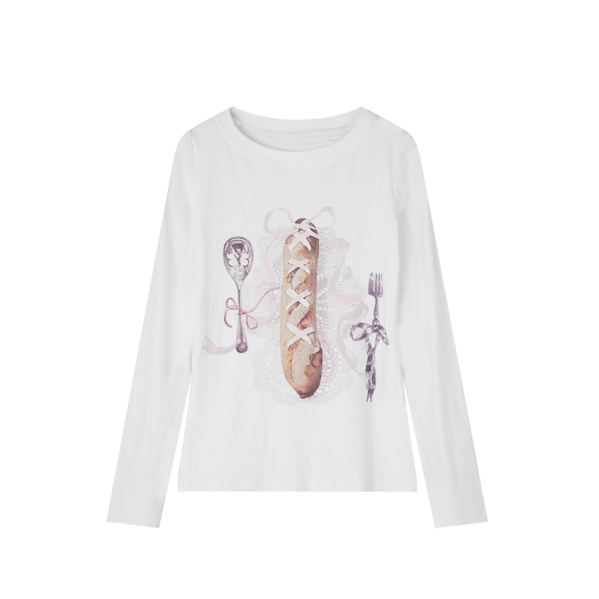 Retro cute embroidered long sleeves (women's style)