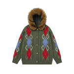 캐주얼한 탈부착형 니트 가디건