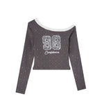 Retro hottie long sleeves (women's style)