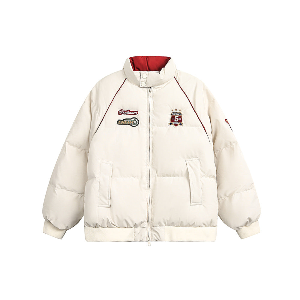 Retro embroidered cotton jacket