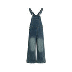 Retro casual overalls