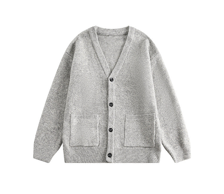 復古學院風毛衣外套