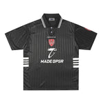 레트로 콘트라스트 캐주얼 반팔