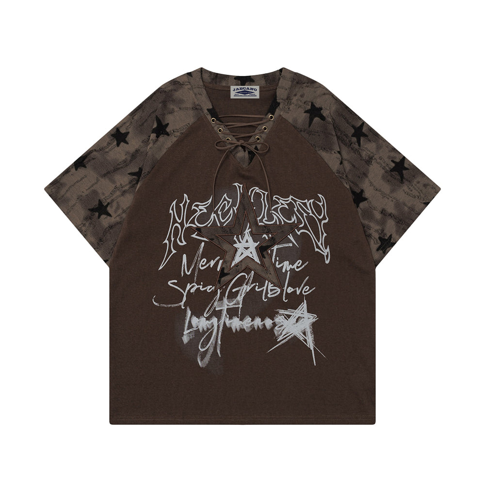 레트로 타이 반팔