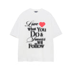 라운드넥 하트 반팔