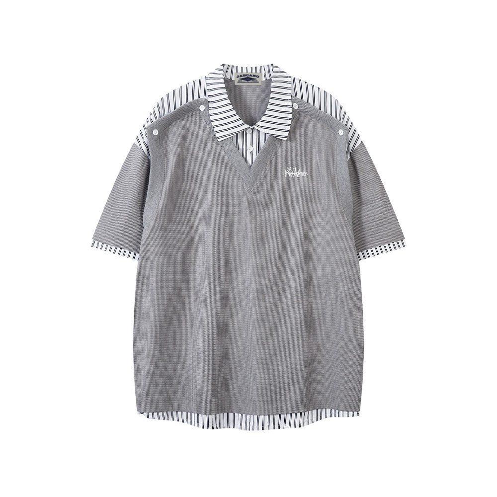 가짜 투피스 반팔