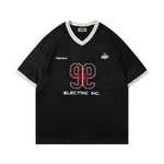 빈티지 자수 루즈한 반소매