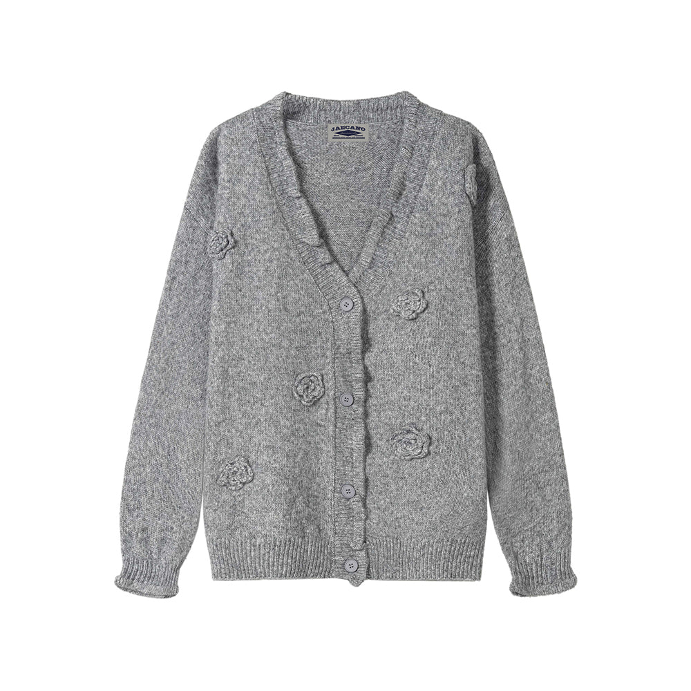 簡約寬鬆毛衣開衫