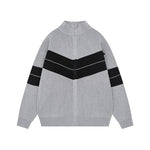 半高領開衫毛衣