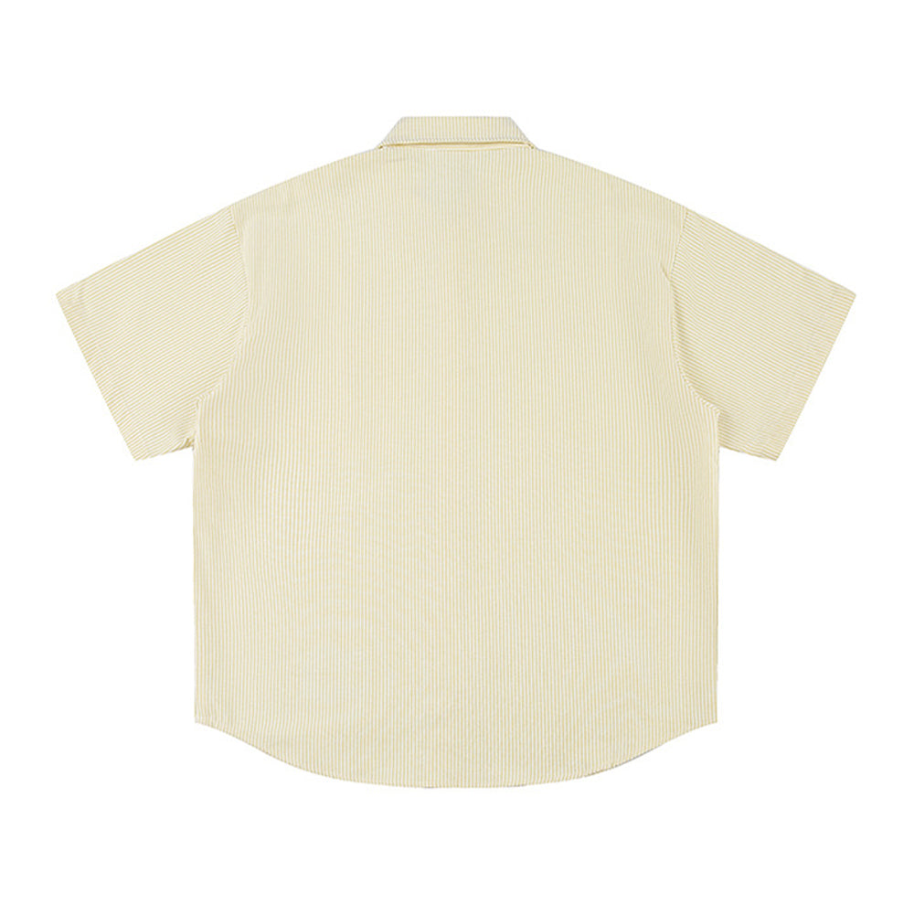 Solid color all-match shirt