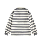 Contrast striped long sleeves
