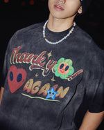 빈티지 워싱 반소매