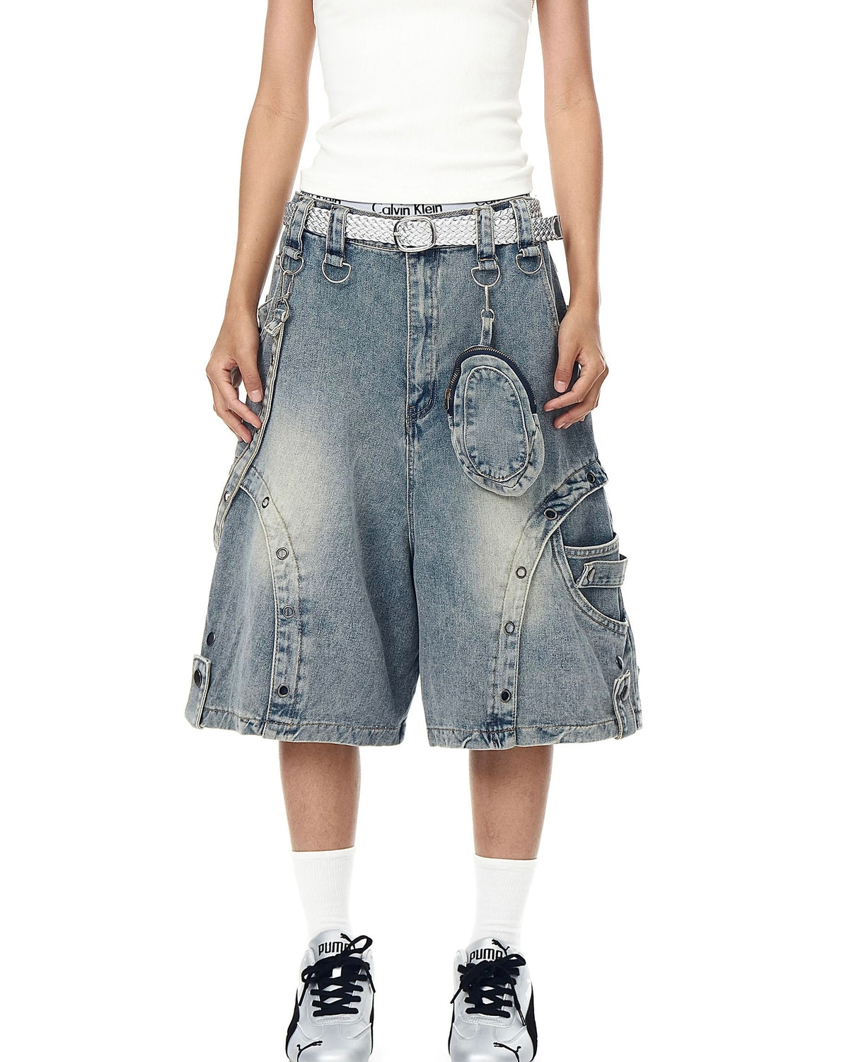 Vintage Baggy Denim Shorts