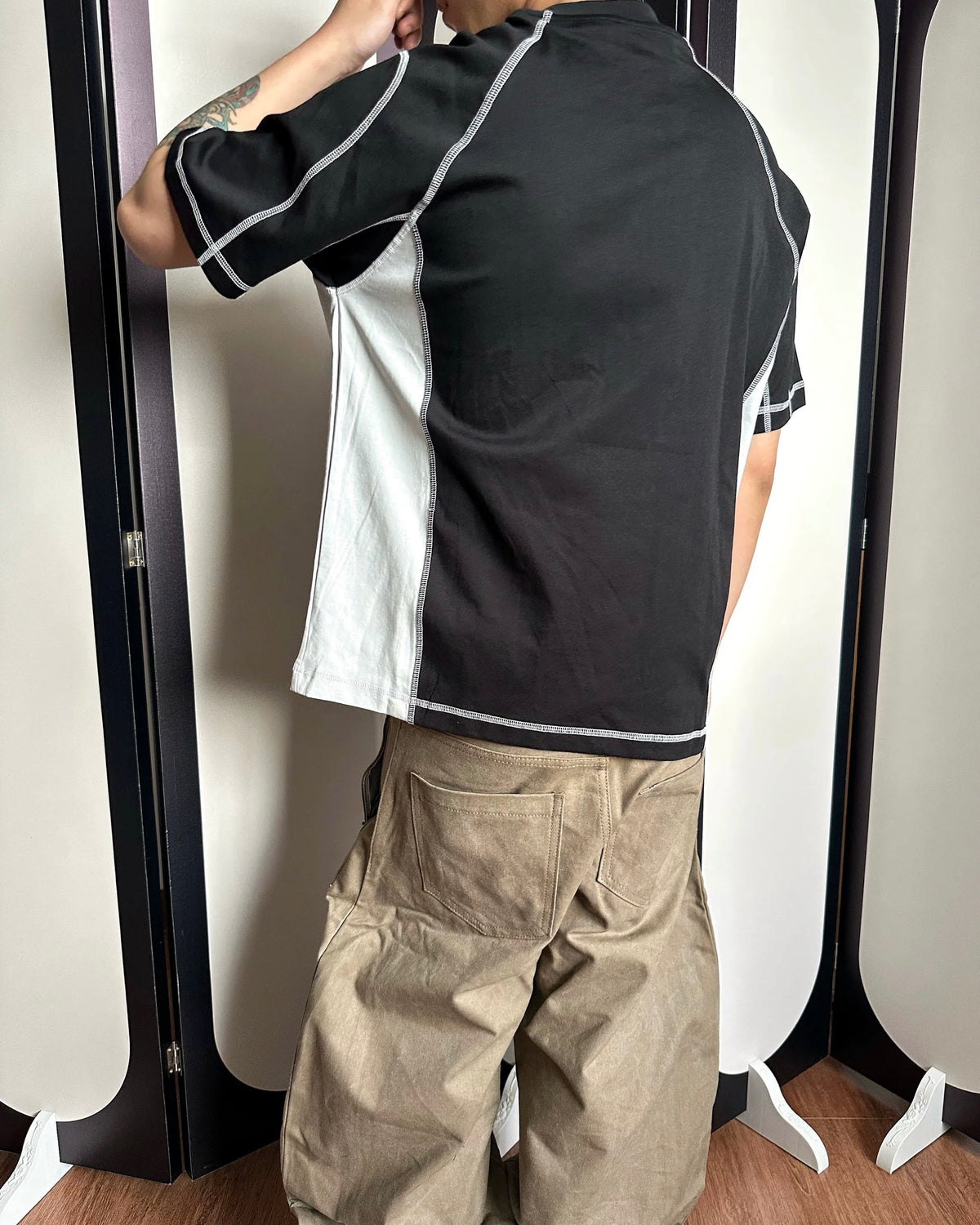 레트로 심플 반팔