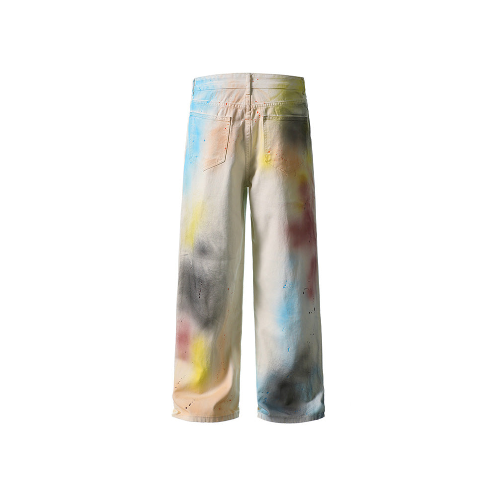Color inkjet jeans