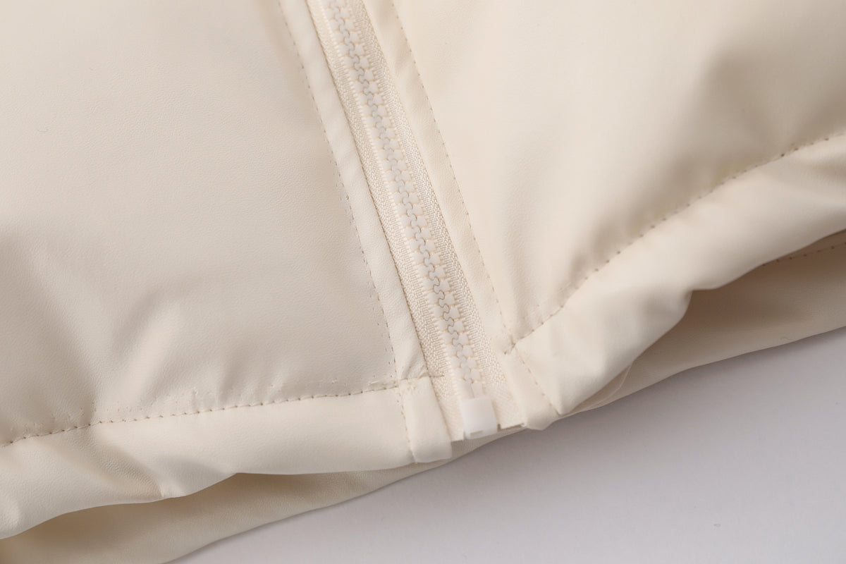 Retro simple versatile cotton jacket