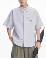 Solid color all-match shirt