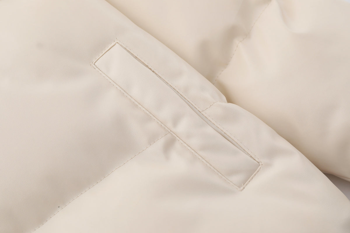 Retro simple versatile cotton jacket