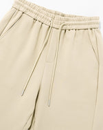 Solid color casual straight leg pants