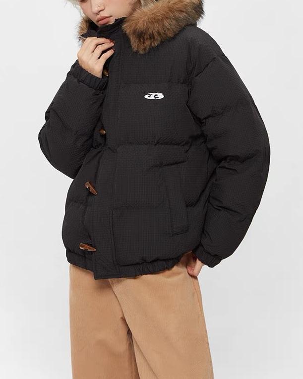 Retro simple cotton jacket