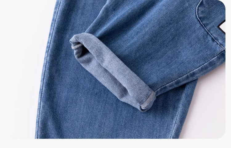 卡通立體牛仔褲