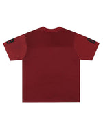 Embroidered sports short sleeves