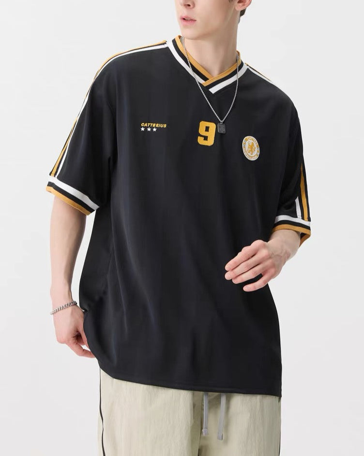 레트로 패치워크 반팔