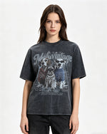 Retro casual short-sleeved shirt
