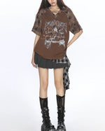 레트로 타이 반팔