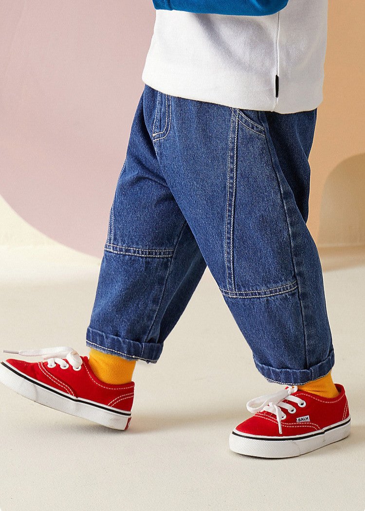 復古牛仔褲