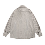 美式復古簡約條紋襯衫