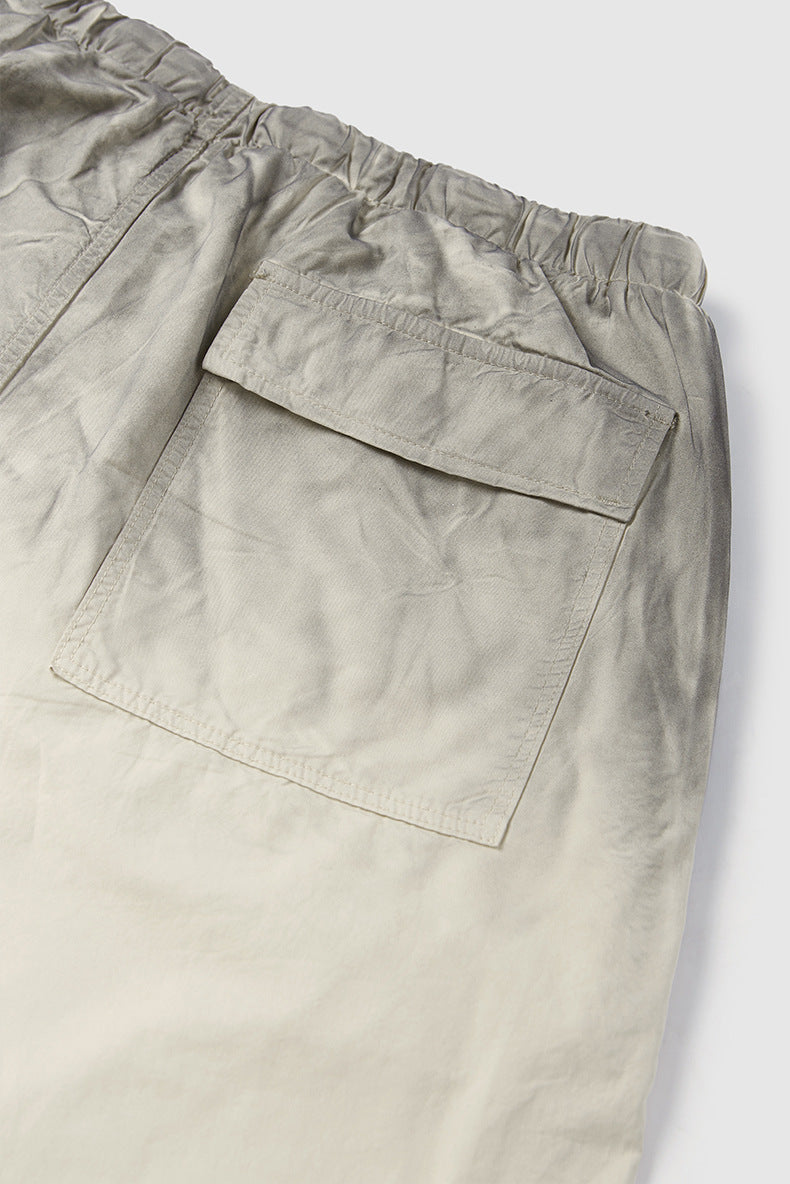 Vintage washed cargo pants
