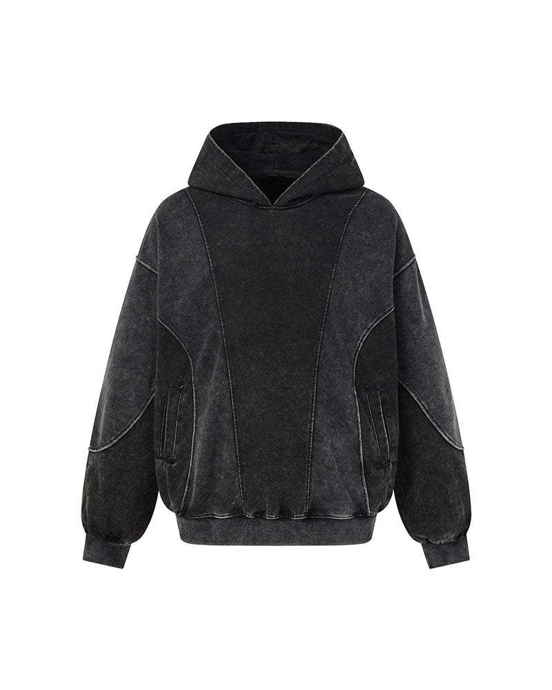 Distressed hoodie