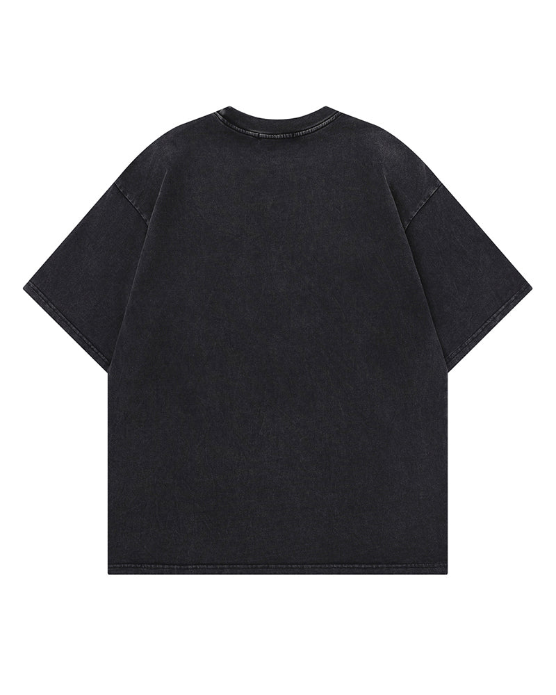 Retro casual short sleeves
