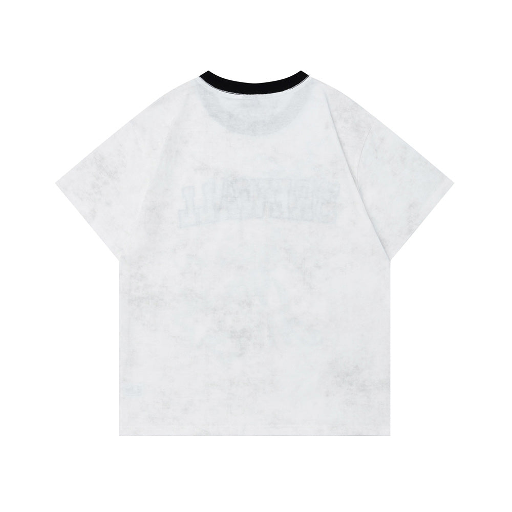 레트로 귀여운 반팔