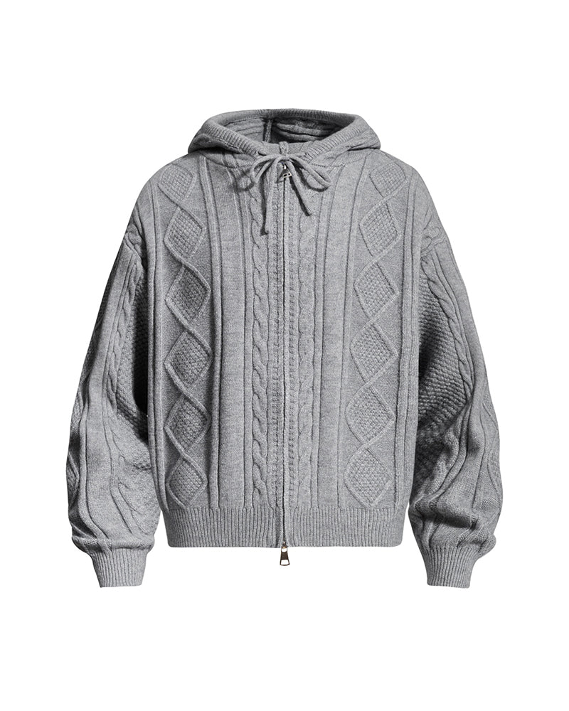 retro hooded jacket